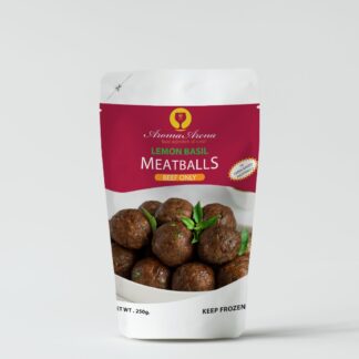 Lemon Basil Meatballs